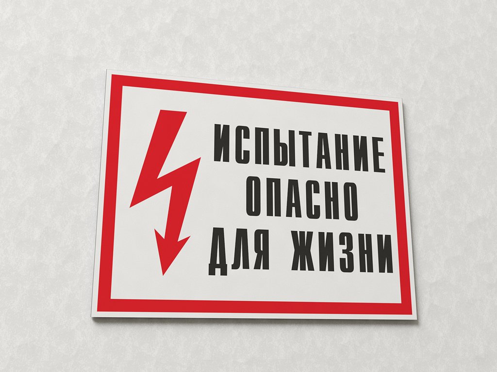Знаки и плакаты электробезопасности 
